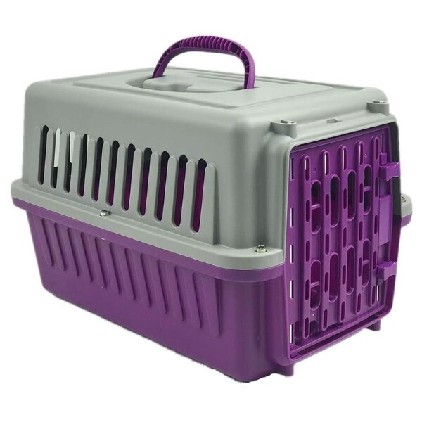 YES4PETS Purple Small Dog Cat Rabbit Crate Pet Guinea Pig Carrier Kitten Cage