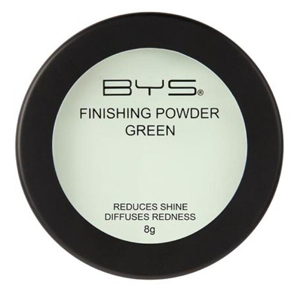 BYS 8g Finishing Powder Translucent Matte Face Makeup Beauty Cosmetics Green