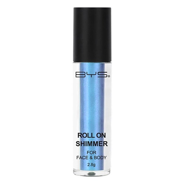 BYS Roll On 2.8g Shimmer Face/Body Makeup Women Beauty Cosmetics Atlantic Blue