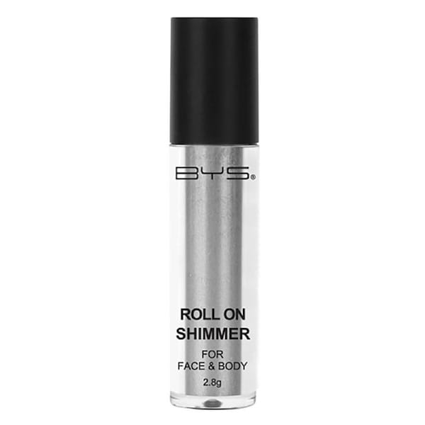 BYS Roll On 2.8g Shimmer Face/Body Makeup Women Beauty Cosmetics Electric Silver