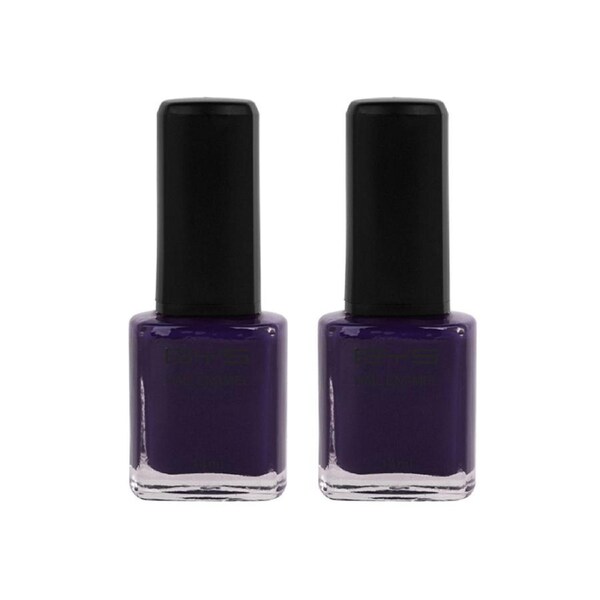 2x BYS 14ml Reign Supreme Nail Polish Enamel Lacquer Gloss Lasting Colour Purple