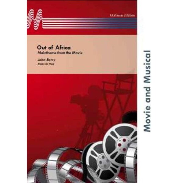 Out Of Africa CB3 Score/Parts Arr De Meij