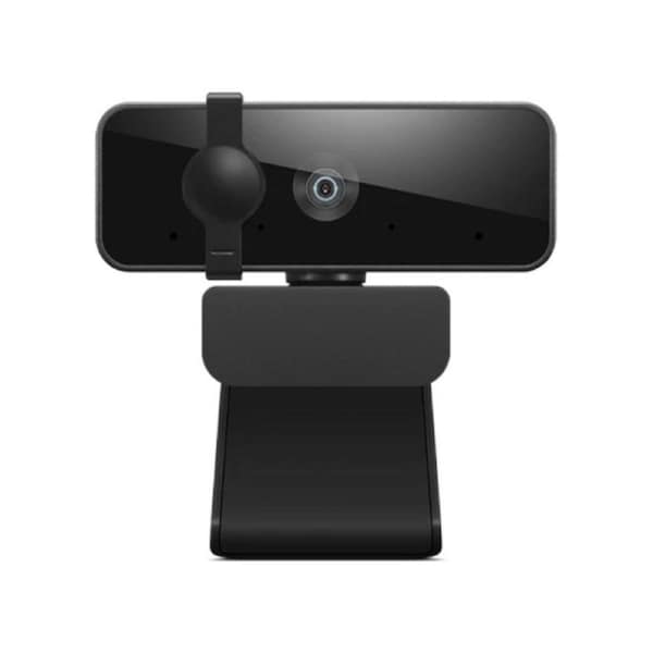 LENOVO Essential FHD Webcam - 1080P, 2 Stereo Dual-Microphone, 2 Megapixel CMOS, Plug-and-Play, USB Connectivity, 1.8m cable, Supports Tripod