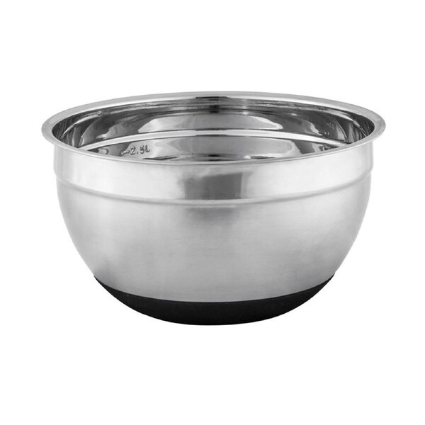 Avanti Stainless Steel Mixing Bowl Anti Slip 22cm