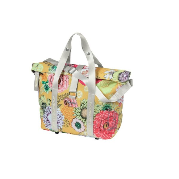 Basil Bloom Field Bicycle Handbag MIK 8-11L Front/Rear Yellow - Yellow