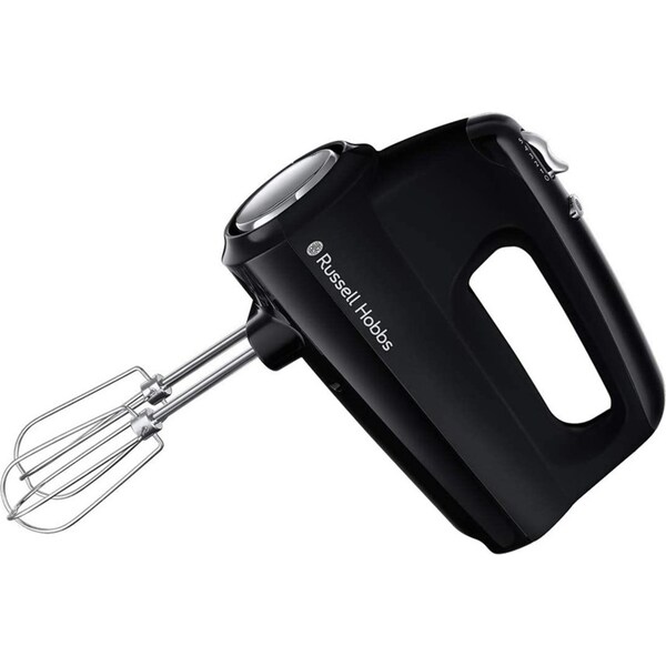Russell Hobbs RHMX5BLK Electric Desire Hand Mixer Beater/Food Whisk Matte Black