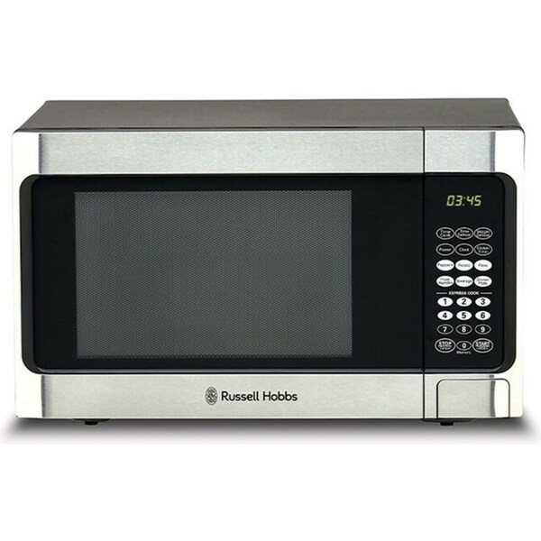 Russell Hobbs RHMO300 Electric LED 1000W/34L Microwave Oven Defrost/Heat Black