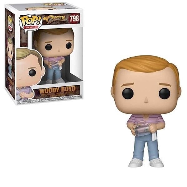 Pop! Funko 10cm Cheers Woody Boyd #798 Vinyl Figurine/Collectables 3y+ Kids Toy