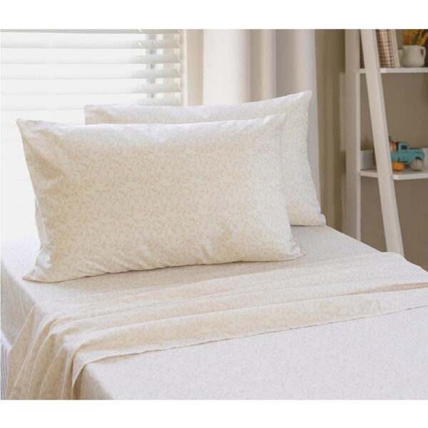 Jelly Bean Kids/Children Single Bed Vine Cotton Sheet Set Home Bedding Soft Rose