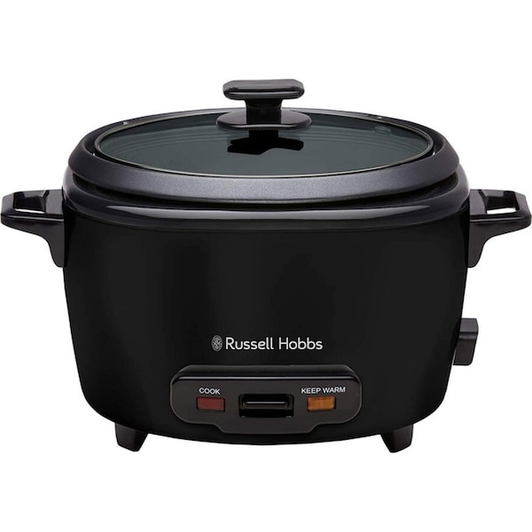 Russell Hobbs RHRC20BLK Turbo Electric Rice Cooker/Steamer 1000 W Non-Stick 2.5L