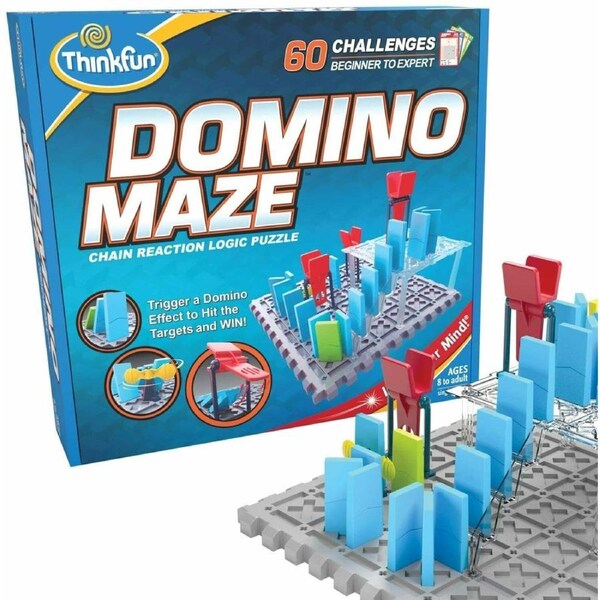 Thinkfun Domino Maze - Chain Reaction Logic Puzzle