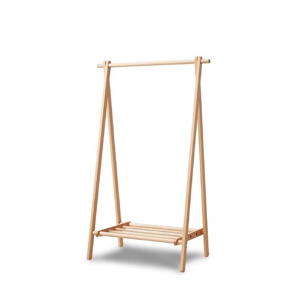 MIUZ Clothes Garment Coat Hanger Stand Home Organiser Clothing Rack AU Solid European Beech Wood