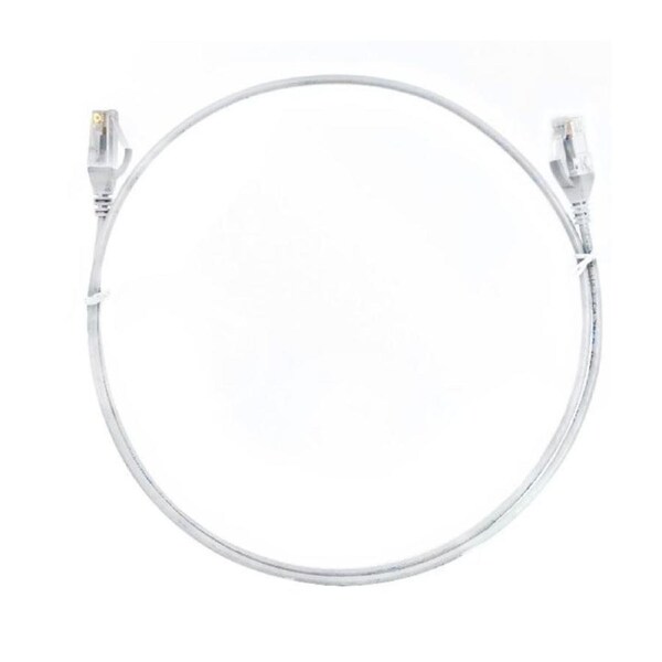 8ware 10m CAT6 Ultra Thin Slim RJ45 Ethernet Network Cable LAN Cord 26AWG WHT