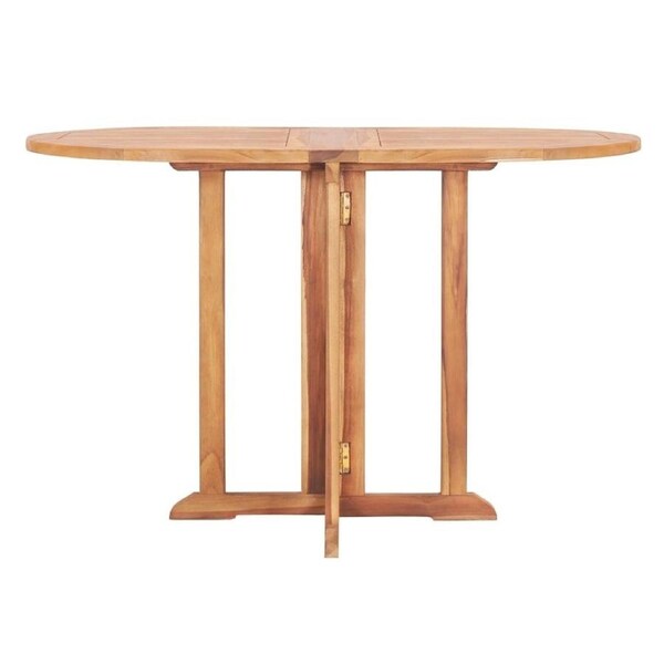 Wooden Folding Butterfly Outdoor Dining Table Patio Timber