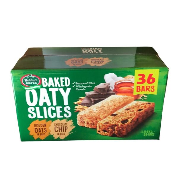Mother Earth Baked Oaty Slices 36 Bars 1.44kg