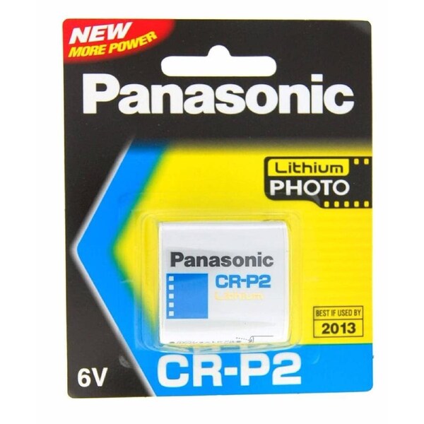 Panasonic CR-P2 6V Lithium Battery
