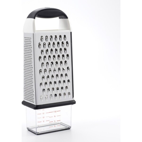 OXO Good Grips Stainless Steel Box Grater with Catcher
