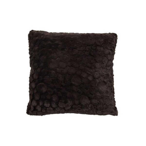 Dots Chocolate Dots Chocolate Plush Filled Cushion 43 x 43 cm