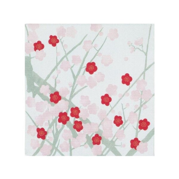 Musubi 70 Chirimen Japanese Apricot Furoshiki Wrapping Cloth