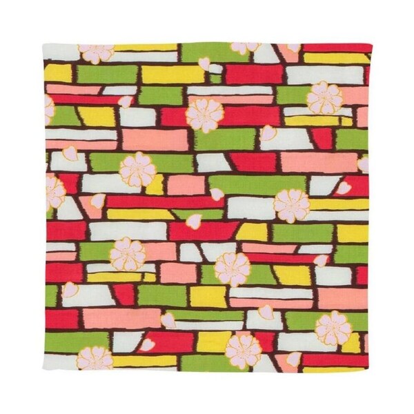 Musubi 70 Modern Girl Sakura Multi Furoshiki Wrapping Cloth