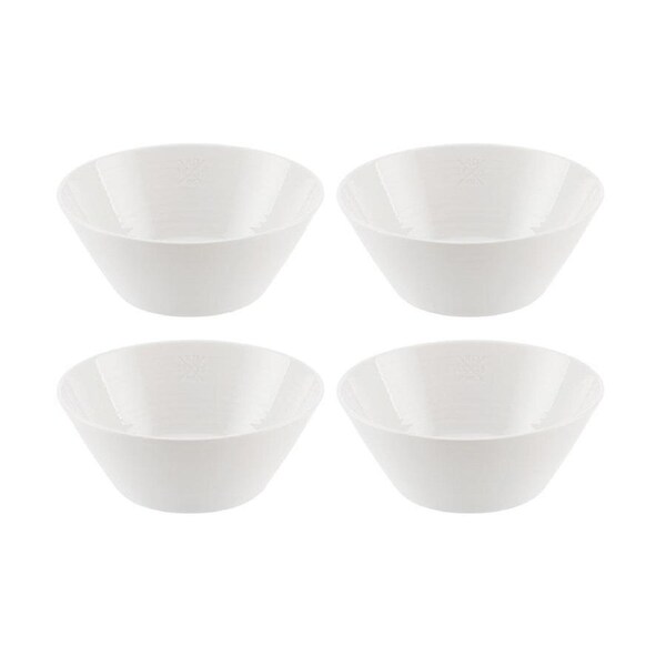 Royal Doulton 1815 Pure Set of 4 Cereal Bowls 16cm White