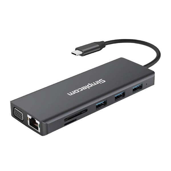 Simplecom CHN612 USB-C 12-Port Dock