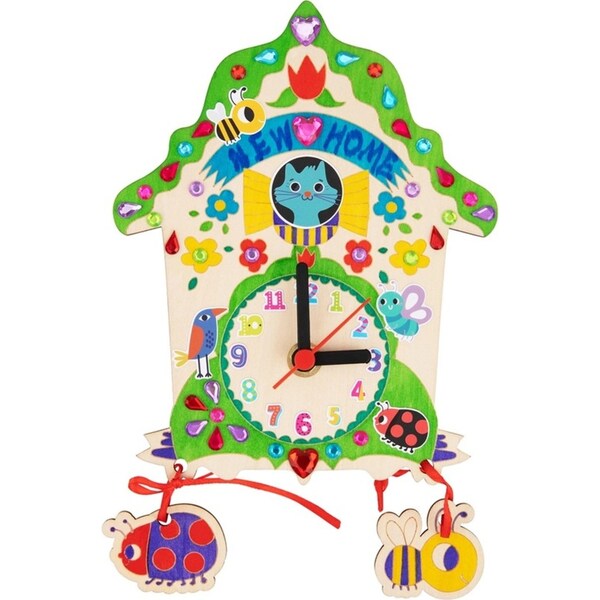 Tookyland DIY Wooden Clock Cuckoo Science & Craft Kit Children/Kid Toy/Craft 3y+