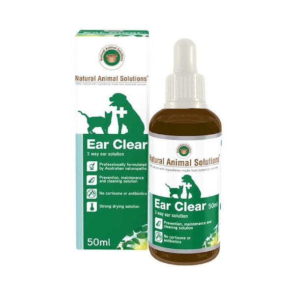 NATURAL ANIMAL SOLUTIONS Ear Clear 50ML