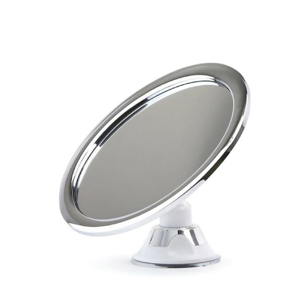 OZNALA 360 Rotating Fogless Makeup Mirror Bathroom Shower Shave Mirrors Anti-Fog Decorative Mirror With Holder Suction Cup