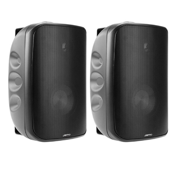 2x Jamo I/O 5 5.25" 2-Way Outdoor Speaker/Woofer Home Music/Audio Black