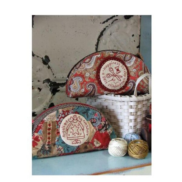 The Birdhouse Designs Hexagon Purse Printed Pattern