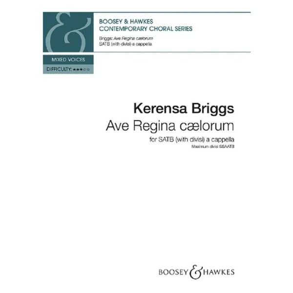 Ave Regina Caelorum SATB Divisi A Cappella