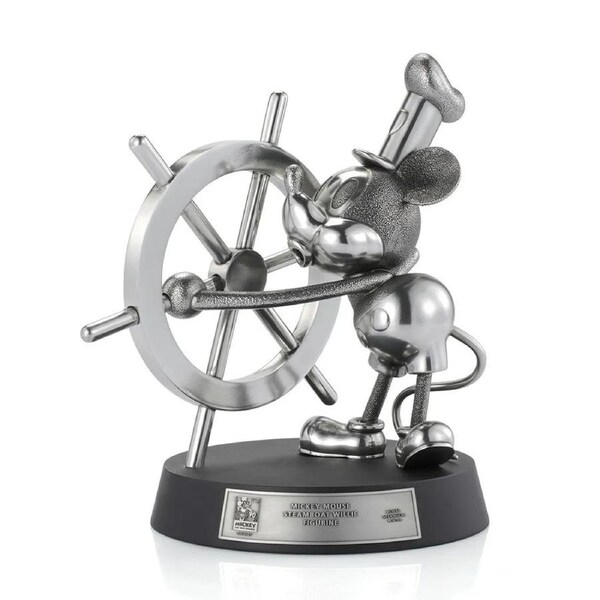Royal Selangor Mickey 90th Anniversary - Steamboat Willie Figurine Limited Edition