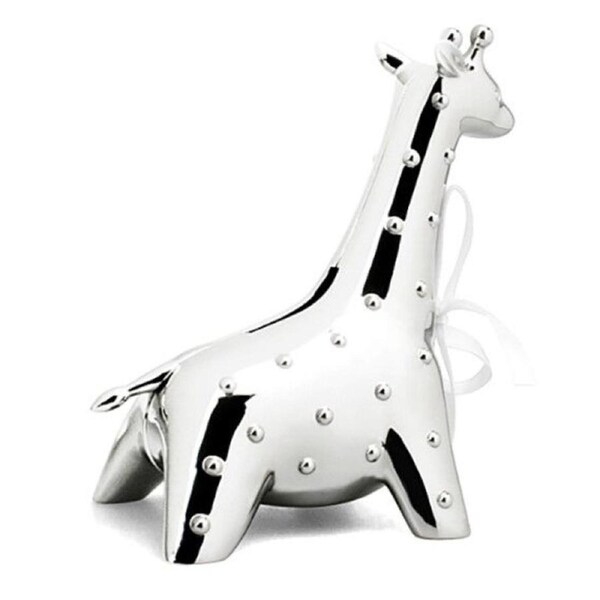 Whitehill Baby - Silverplated Money Box - Giraffe