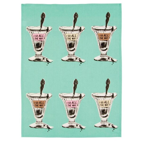 Blue Q Tea Towel - I Go All The Way