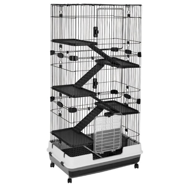 Pet Cage Rabbit Hutch Cat Bunny Hamster Guinea Pig Ferret Small Animal Chinchilla L