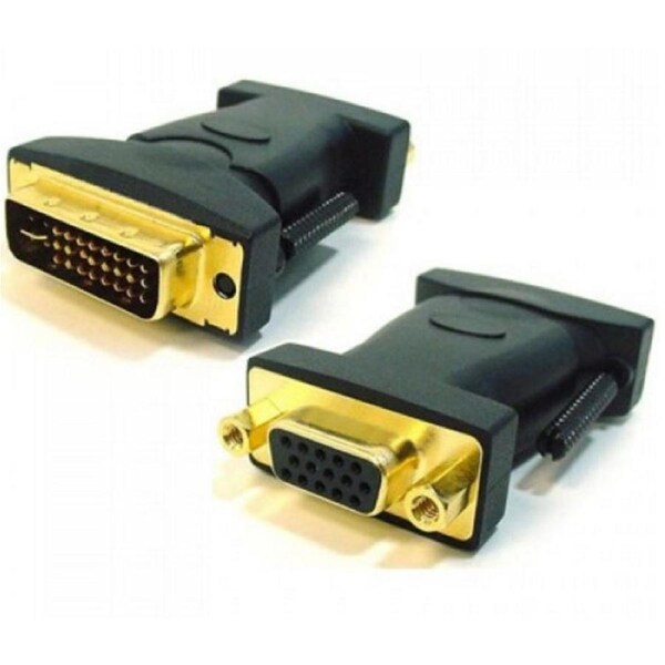 Astrotek DVI To VGA Adapter Converter 24+5 Pins Male To 15 Pins Female Gold PLTD