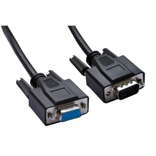Astrotek VGA Extension Cable 4.5m 15pins Male to 15pins Female for Monitor Black