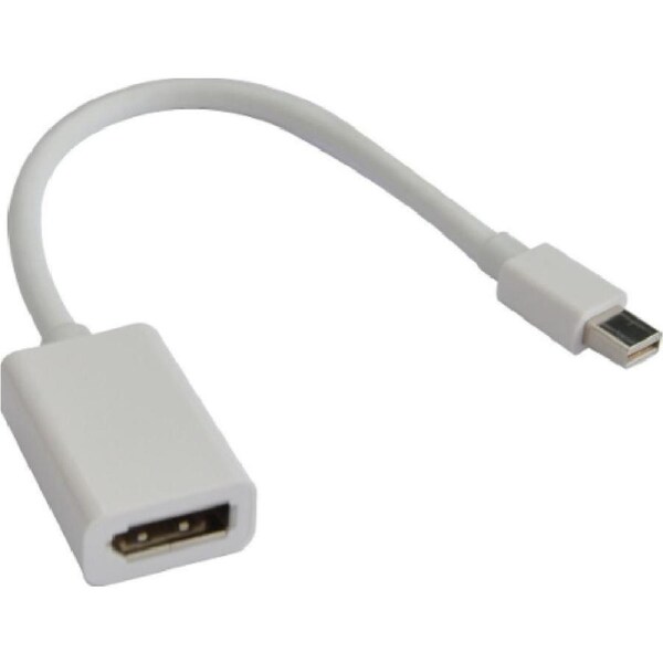 Astrotek Mini DisplayPort DP to DisplayPort DP Cable 20pins Male to Female White