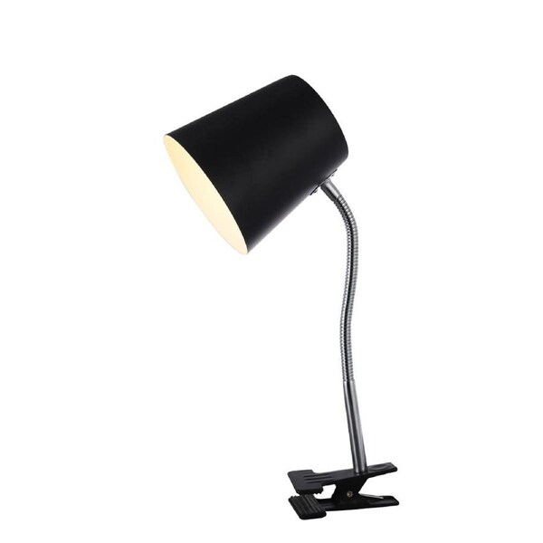 Anne Modern Scandinavian Clip Table Lamp Light Black
