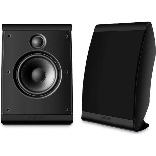 Polk Audio OWM3 Surround/Satellite Sound 100W Speaker Pair Home Theater Black