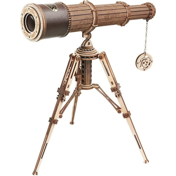 Robotime 3D DIY Monocular Telescope 3D Wooden Puzzle ST004