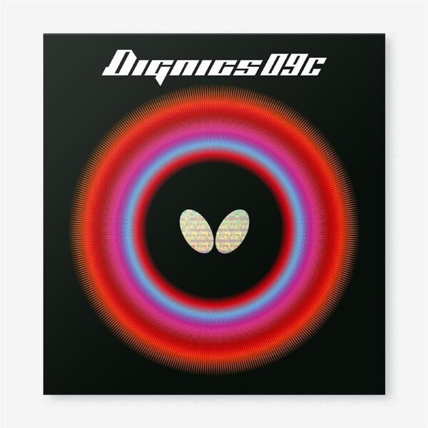 Genuine Butterfly Dignics 09c Table Tennis Rubber BLACK