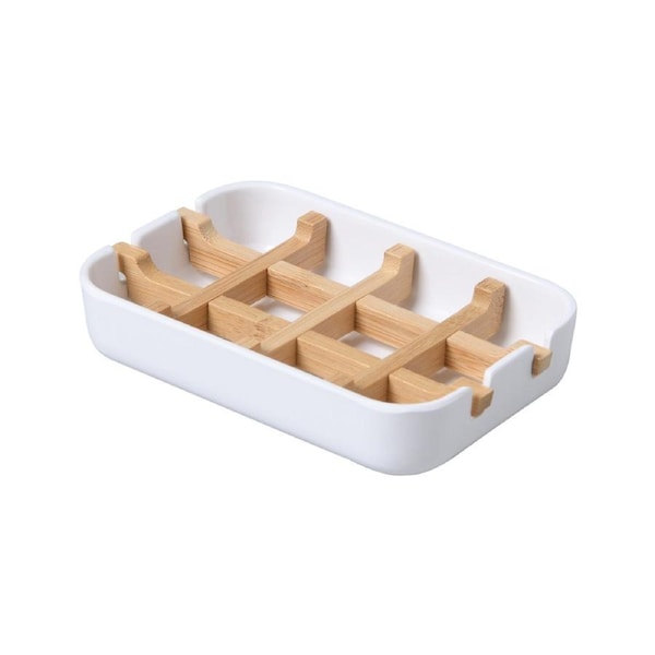 Takara Takae - Bamboo Soap Dish White