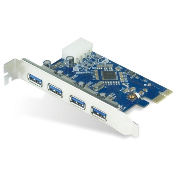 Astrotek PCI-E To 4xFemale USB-A 3.0 5Gbps Add-on Expansion Card Hub For Desktop