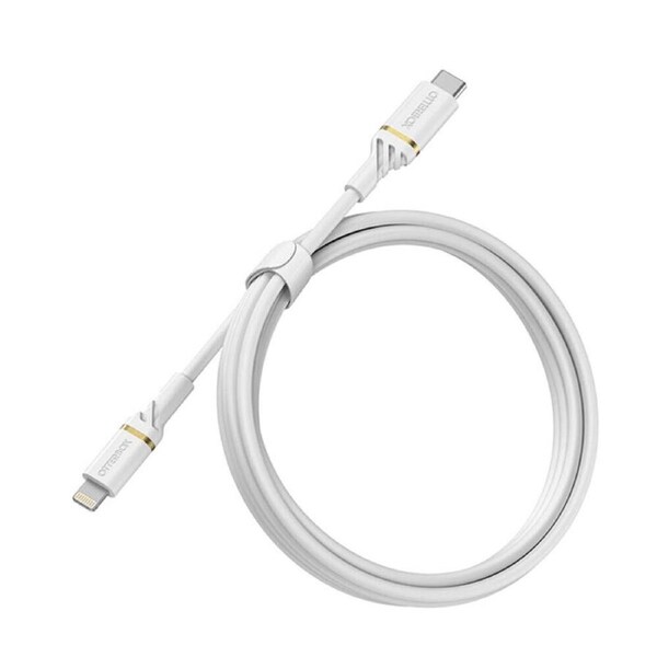 OtterBox Lightning to USB-C Fast Charge Cable Cloud Dust White 78-52552 - 1m