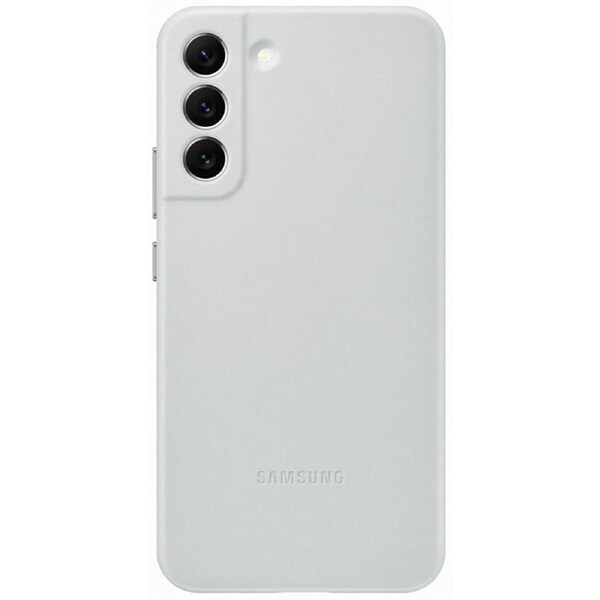 Samsung Leather Cover for Galaxy S22+ PLUS - Light Grey