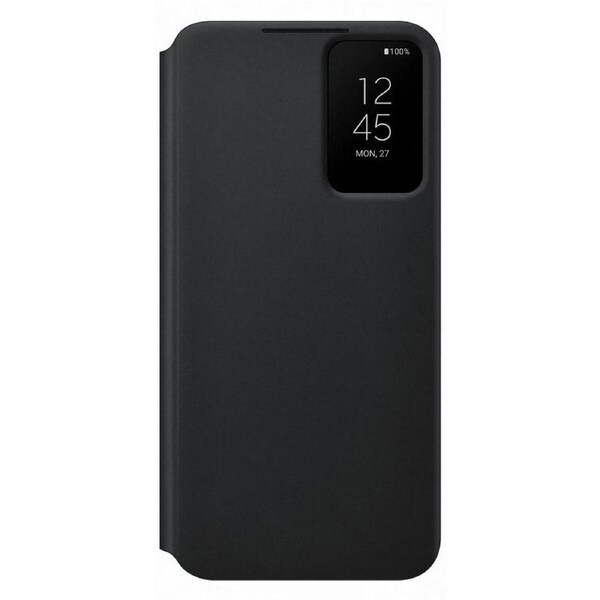 Samsung Smart Clear View Cover Case for Galaxy S22+ - Black