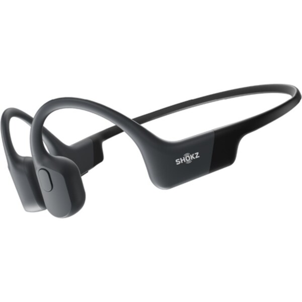Shokz OpenRun Bone Conduction Open-Ear Endurance Headphones - Black