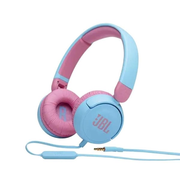 JBL Jr310 Wired Kids On-Ear Headphones 3.5mm Jack - Blue